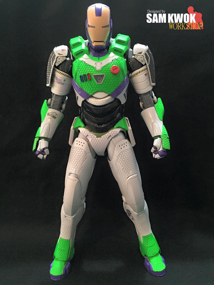 Buzz Lightyear and Iron Man Custom Made Mashup Action Figure — GeekTyrant