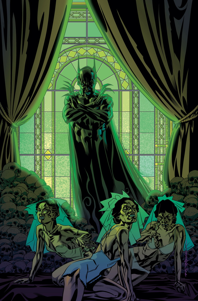 Batman and Batgirl Vampire Halloween Variant Art — GeekTyrant
