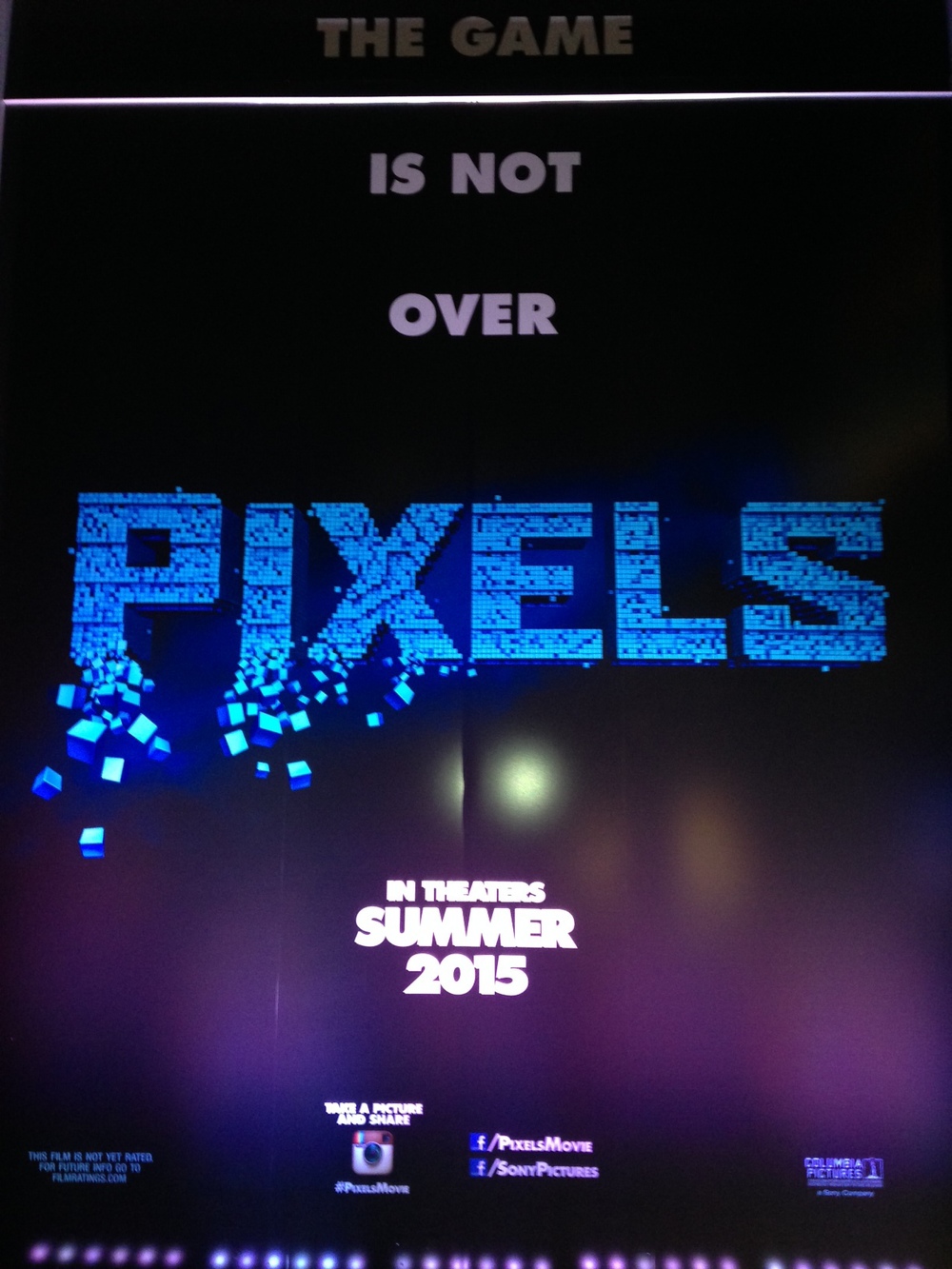 PIXELS Movie Poster Art - SDCC 2014 — GeekTyrant