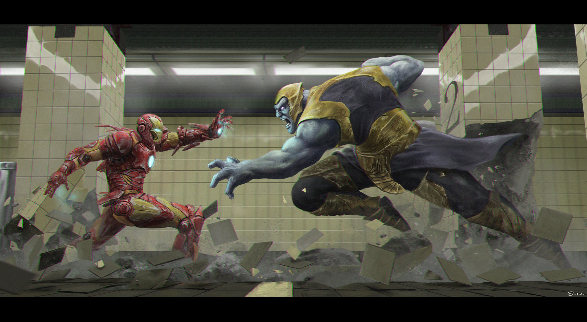 Iron Man- Thanos