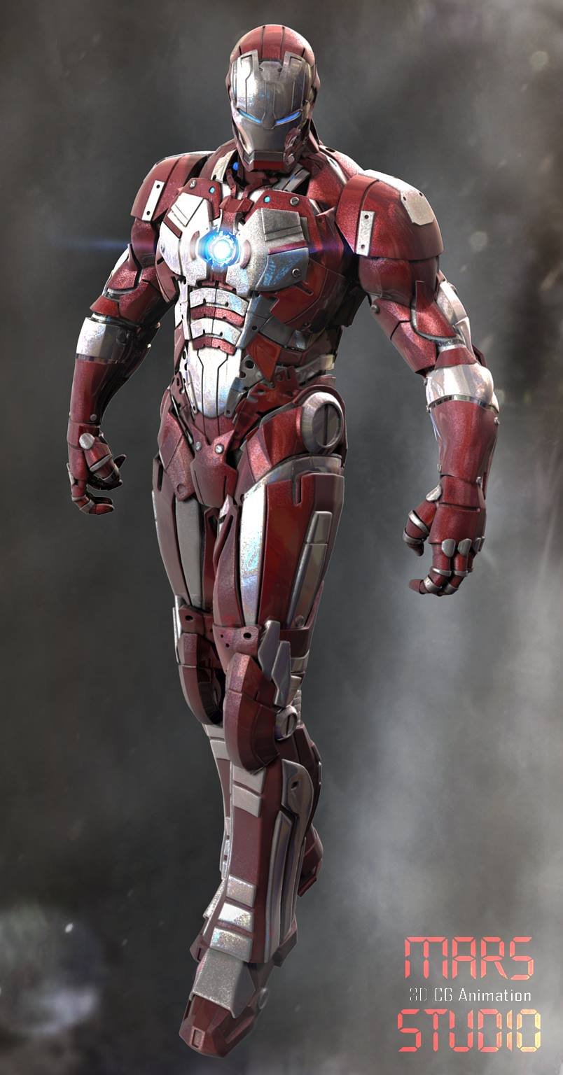 Slick IRON MAN Armor Designs by Mars — GeekTyrant