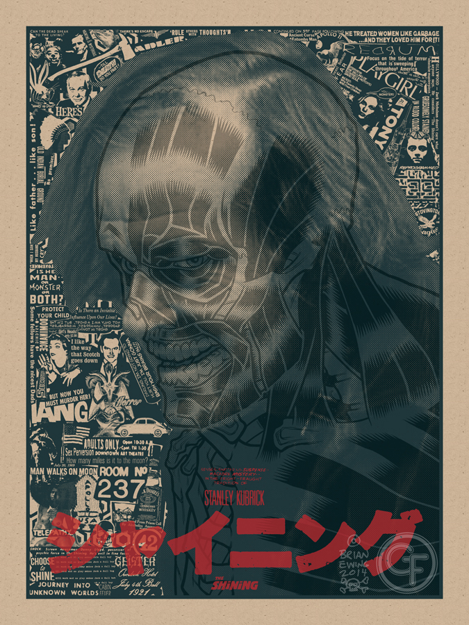 Wicked Cool Poster Art for THE SHINING and PSYCHO — GeekTyrant