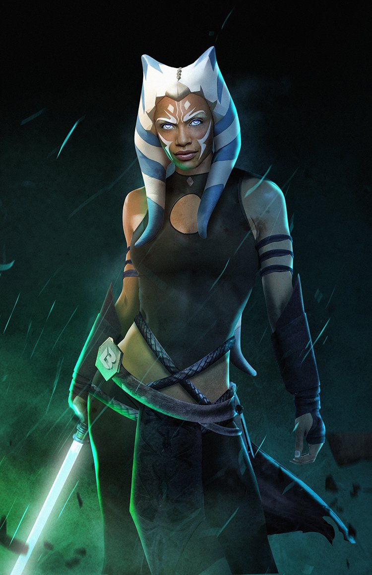 Fan Art Features Rosario Dawson as STAR WARS Character