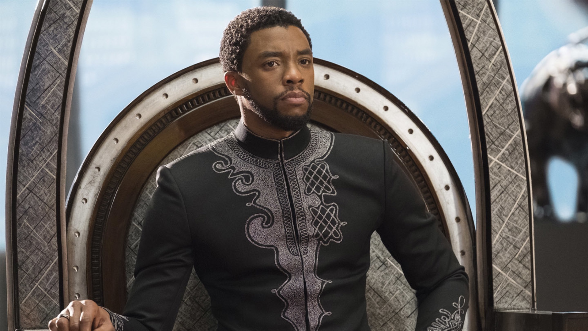 Image result for chadwick boseman black panther
