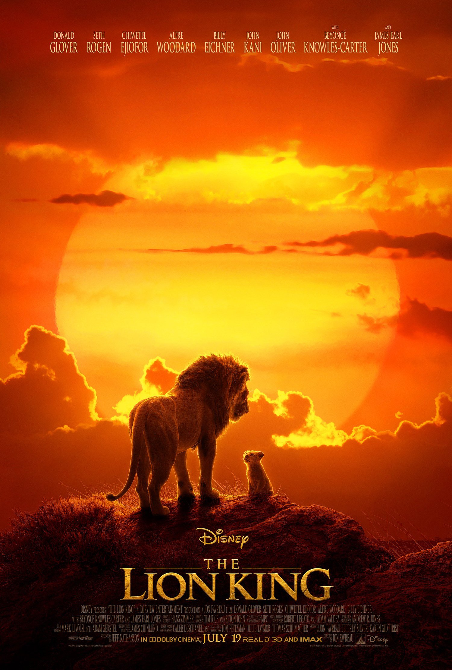 Jon Favreau's THE LION KING Gets a New Poster and TV Spot - Long Live The King1