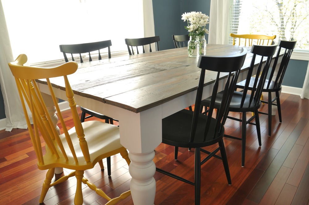 Free Farmhouse Dining Table Plans — Decor and the Dog