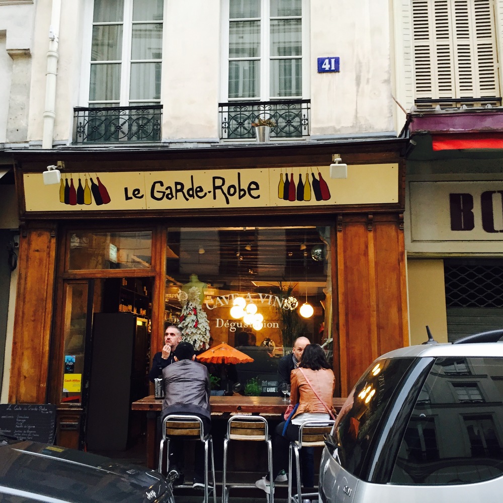   Wijnbar "Le Garde Robe"&nbsp;   41 Rue de l'Arbre Sec  