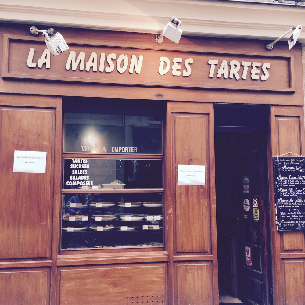   Maison Des tartes. Langsgaan als je in de buurt bent! 67 Rue Mouffetard  
