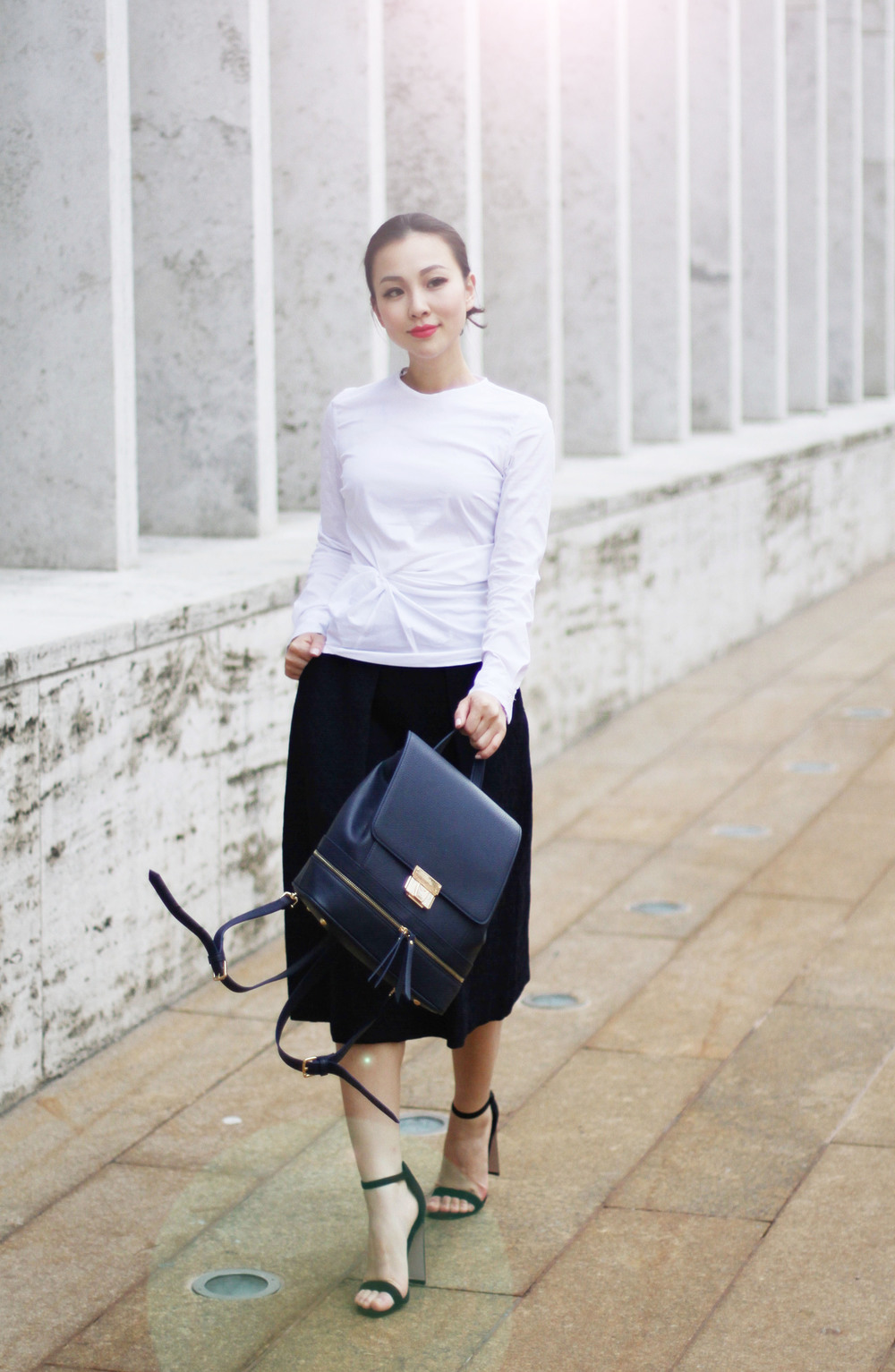 {Outfit} Backpack is the New Purse — T-Curate