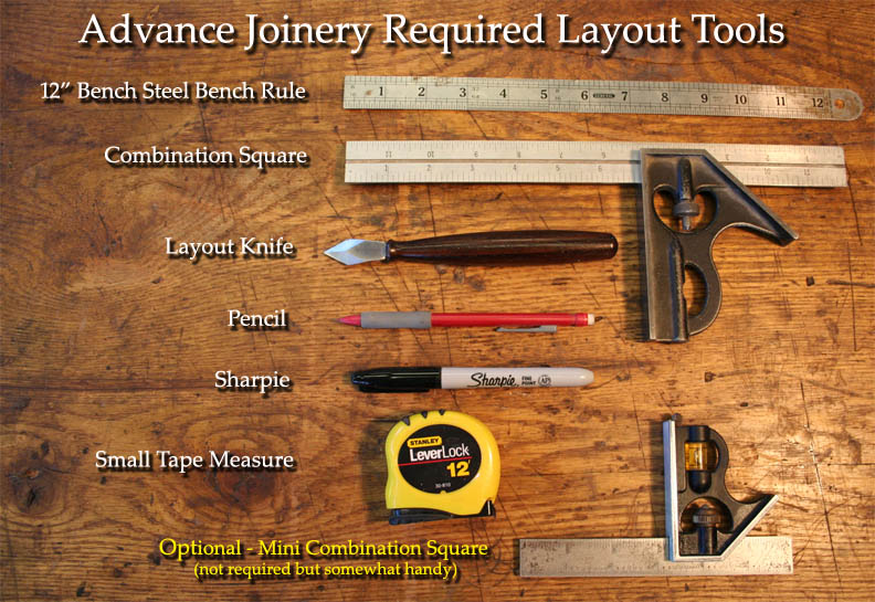 Required Tools JD Lohr School of Woodworking