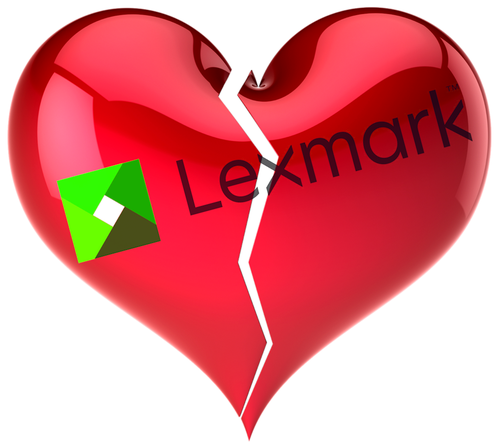 Image result for lexmark no love