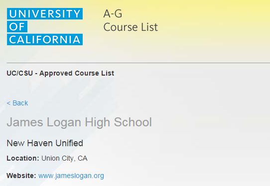 Uc a-g course requirements