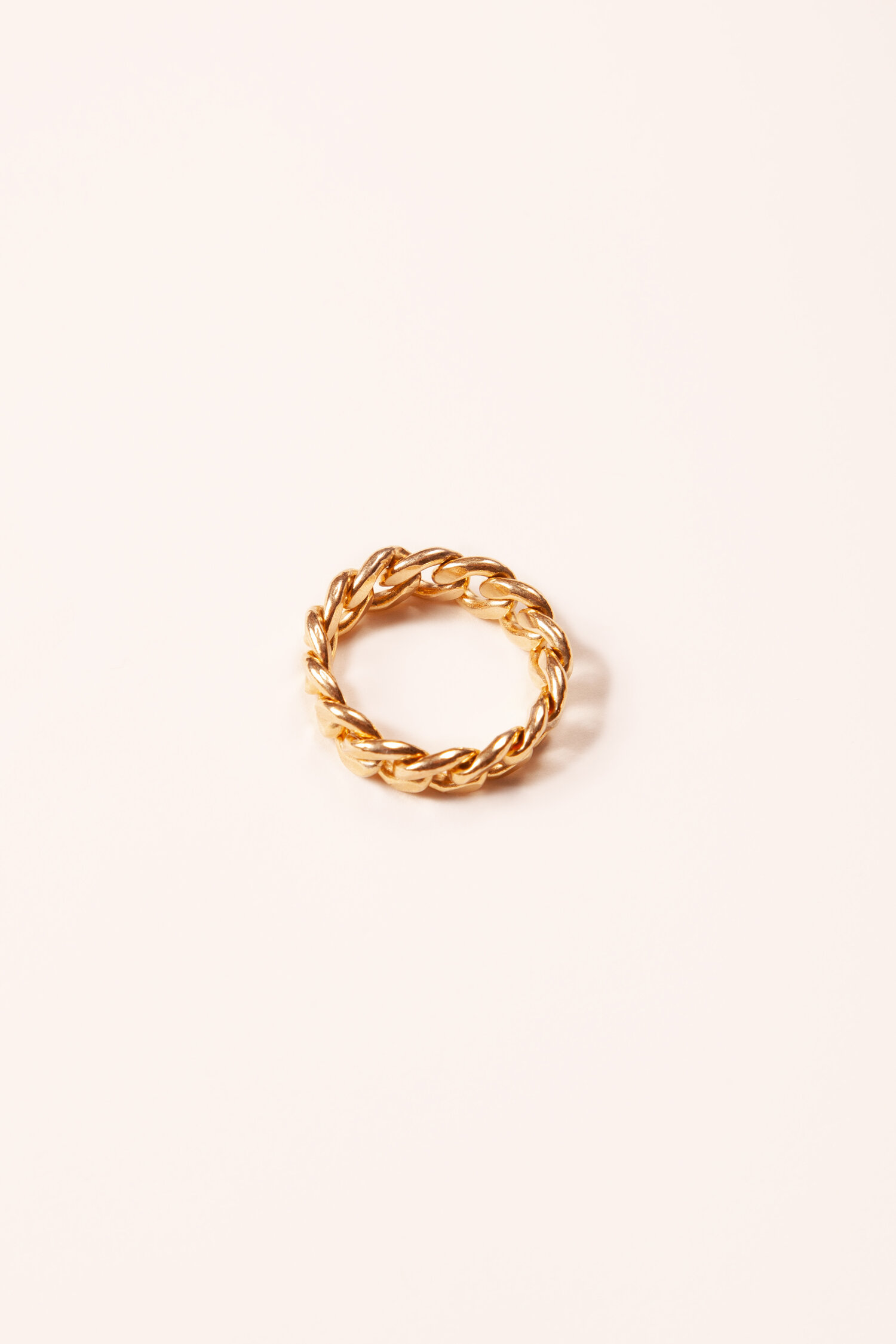 XL Gold Chain Ring — HARP. designs