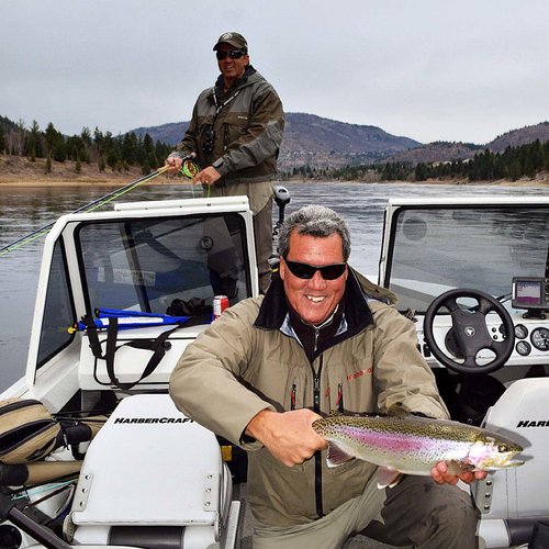 Dale Freschi with a Healthy Columbia River Bow