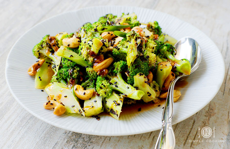 sweet and sour broccoli salad