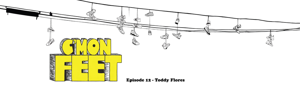 Cmon Feet Toddy Flores Banner
