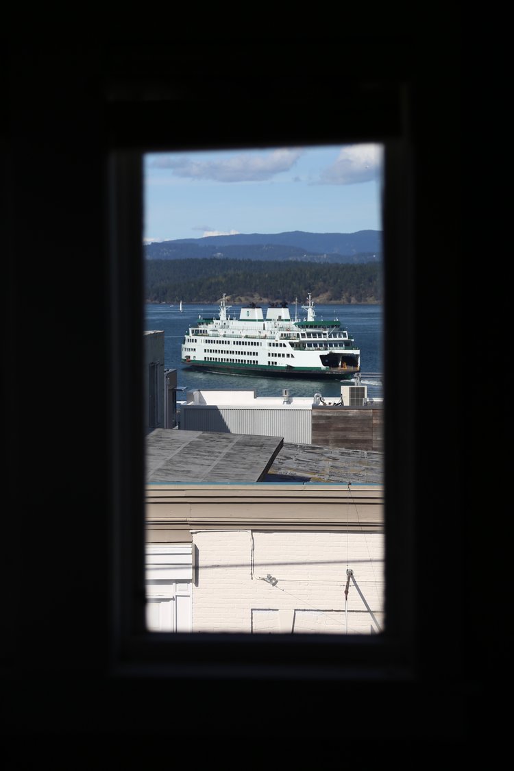 View from the Bird Rock Hotel in Friday Harbor  Lisette Wolter-McKinley