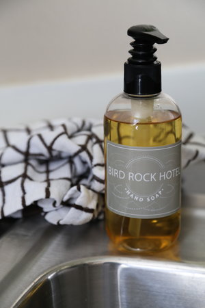 Local Lavender amenities at the Bird Rock Hotel  Lisette Wolter-McKinley