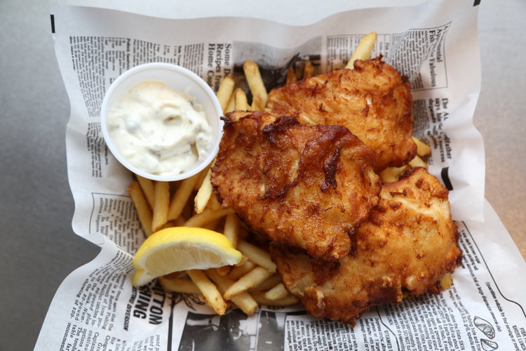 Yummy Fish and Chips in Friday Harbor Washington  Lisette Wolter-McKinley