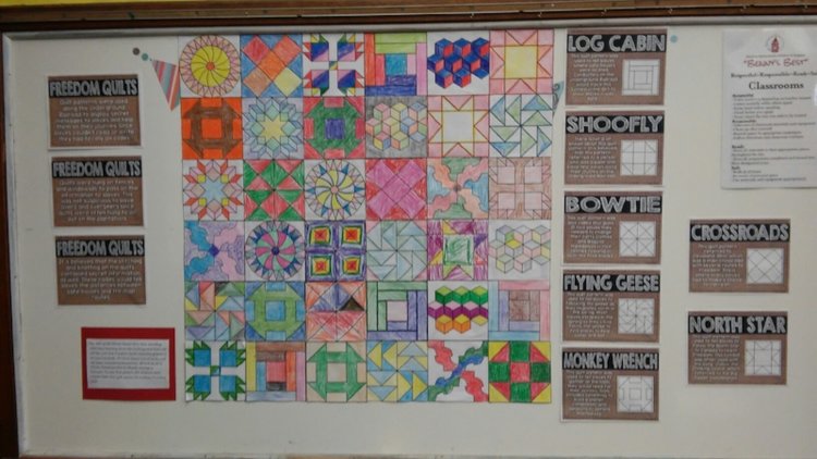 The fifth grade freedom quilt