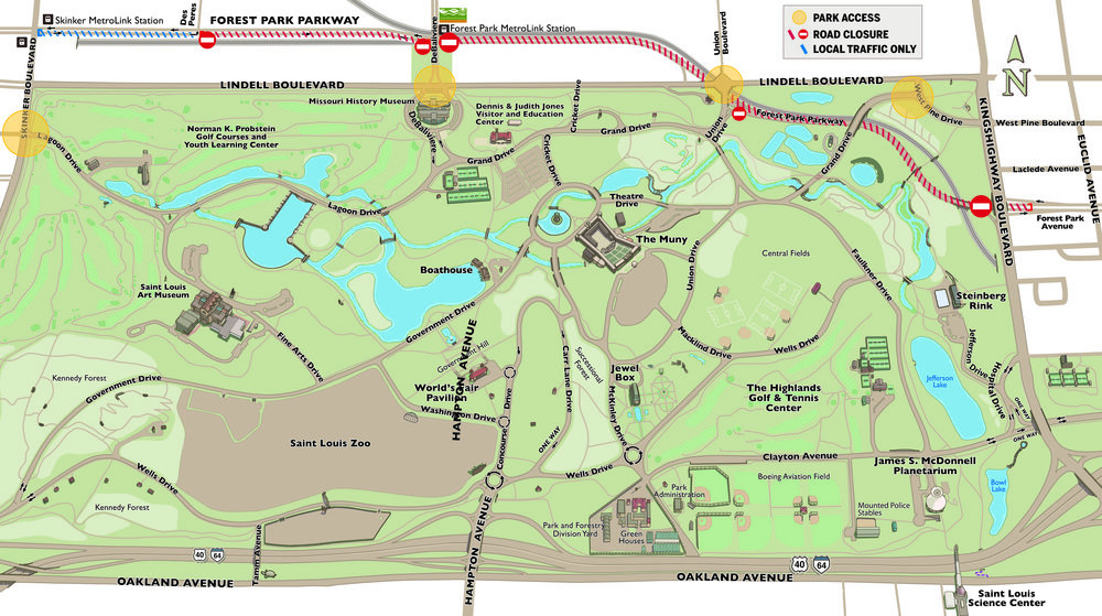 Map Of Forest Park | Gadgets 2018