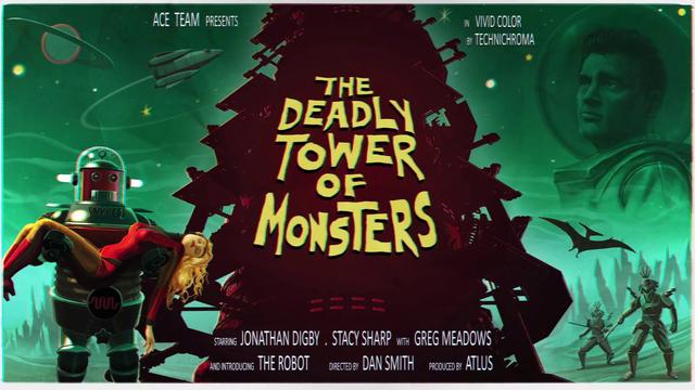 The Deadly Tower of Monsters Brings it's A-Game with B-Movie Charm — The  Gamers Lounge