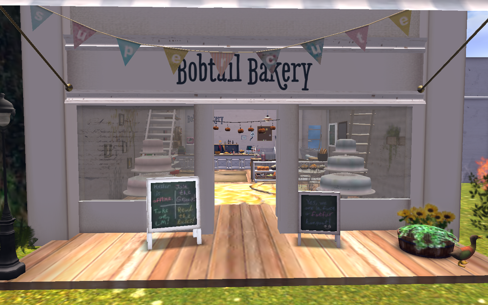 Front of the bakery