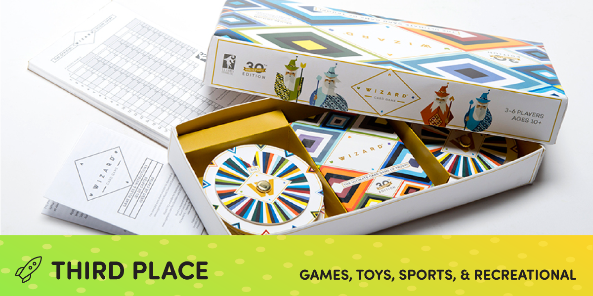 Featured image for 2015 CWWWR AWARD WINNER: 3RD PLACE GAMES, TOYS, SPORTS, & RECREATIONAL - WIZARD