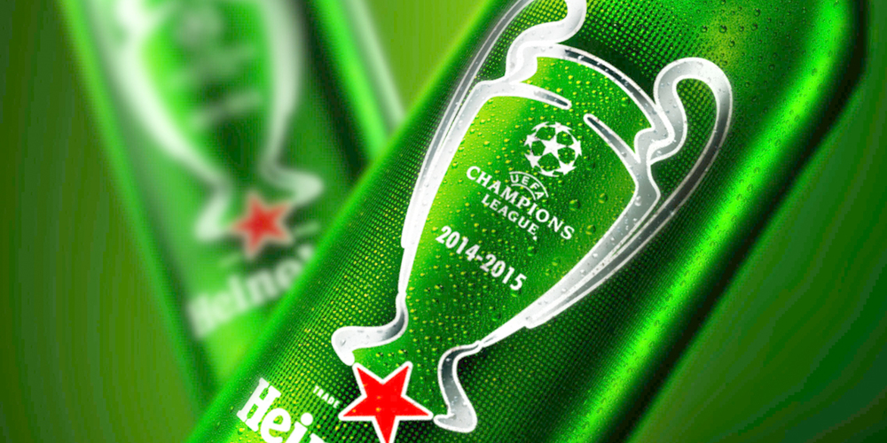Heineken UEFA Champions League Beer — The Dieline - Branding