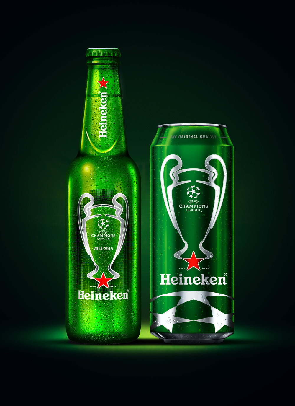 Heineken UEFA Champions League Beer — The Dieline | Packaging