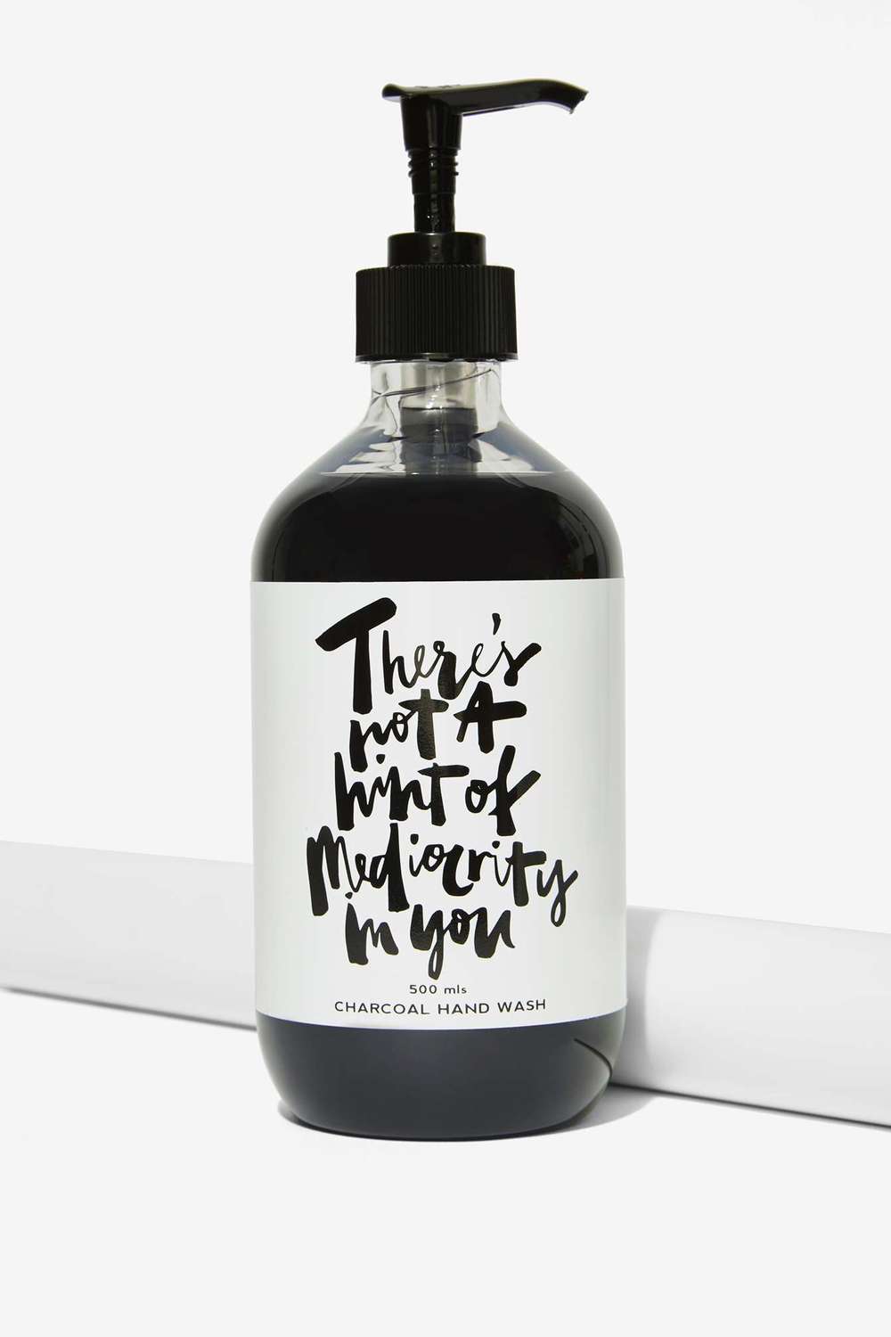 Babe Scrub Be Excellent Organic Charcoal Hand Wash — The Dieline