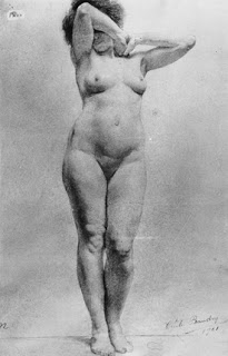 Nude Study 1901 Cecile Baudry