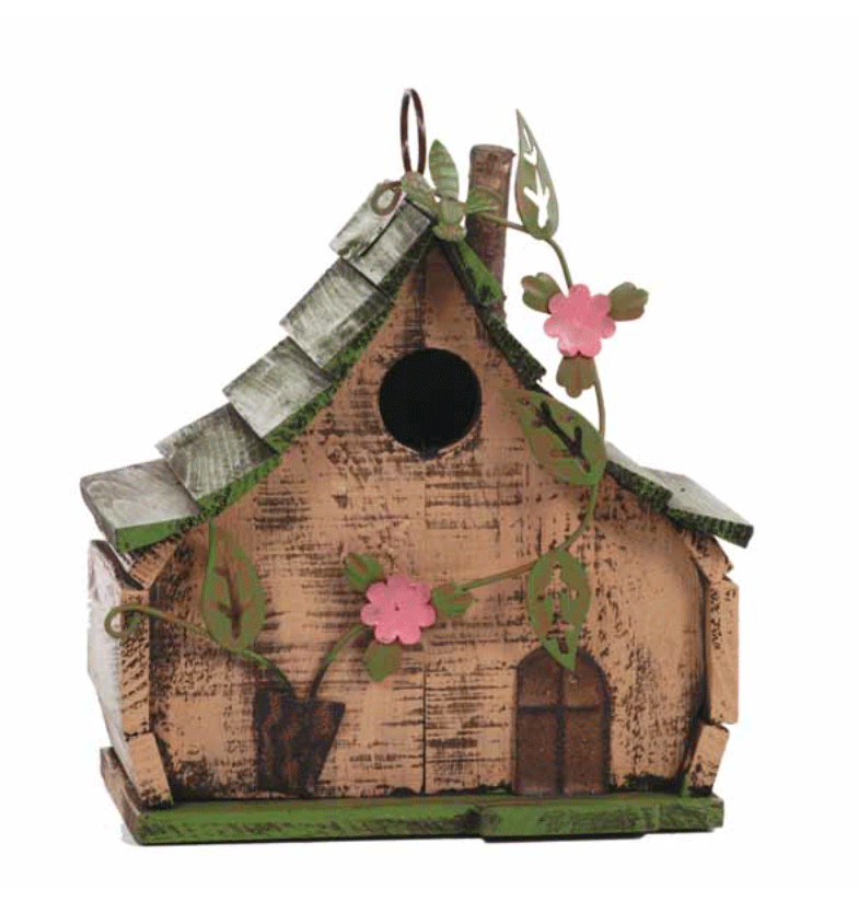 Wooden Birdhouse by Oddity Store