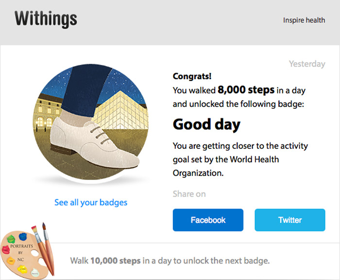 Withings Badges