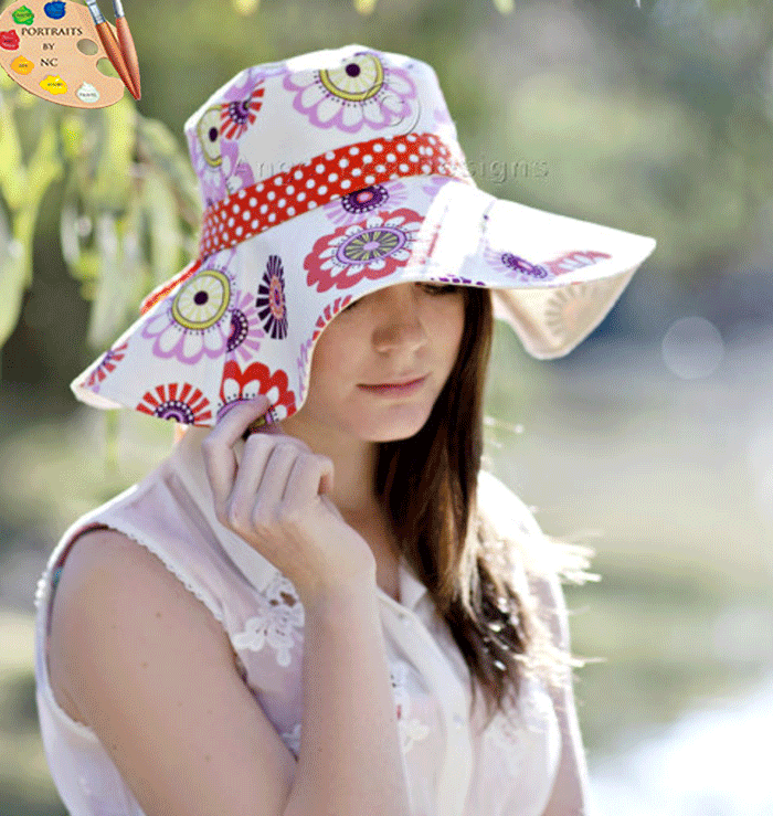 Sun Hat by Angel Lea Designs