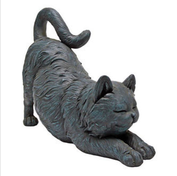Design Toscano Playful Cat Stretching Statue