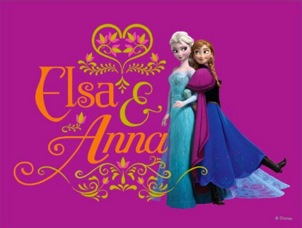 Elsa and Anna Postcards