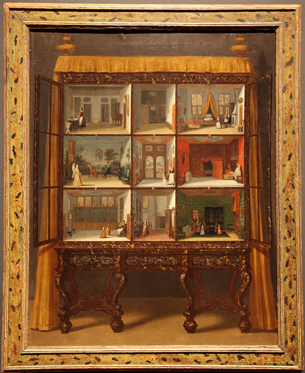 Custom Painting of Petronella's Doll House