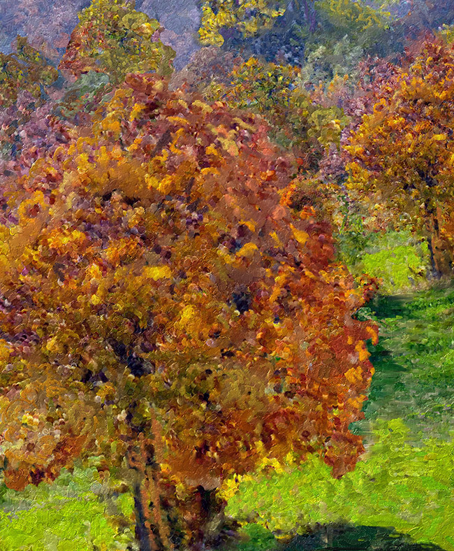 Detail of Valley of the Trees