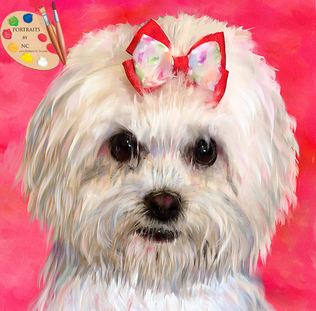 Order your very own pet portrait 