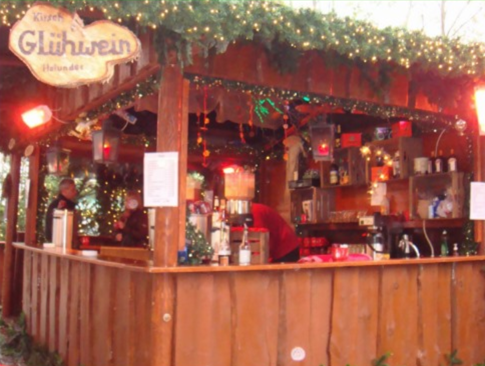 Mulled Wine Booth Postcard