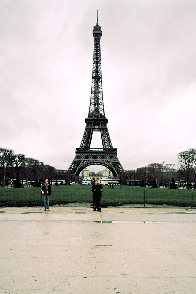 Grandma and I at the Eiffel Tower, 2011