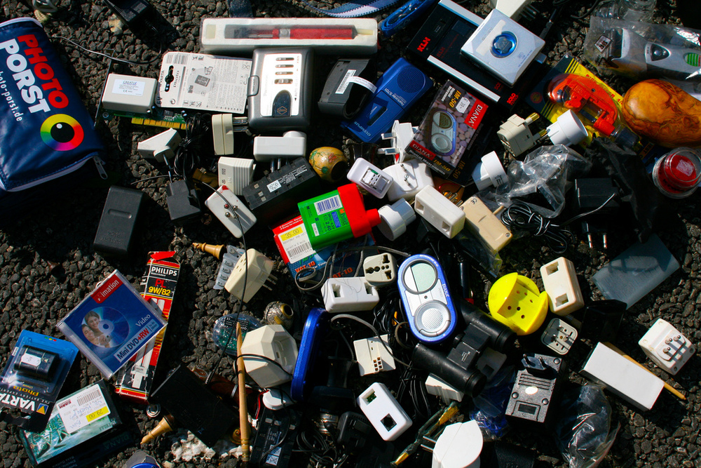 At some point the Internet of Things is going to look like this: a bunch of discarded plastic artefacts in a flea market.