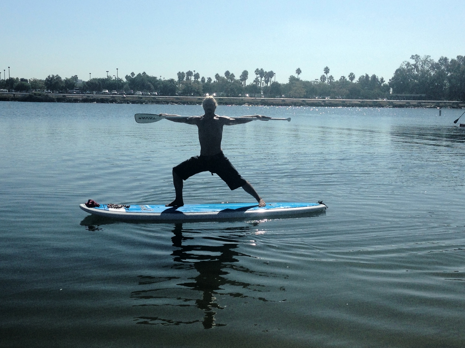 Dustin Swindle SUP Yoga Instructor