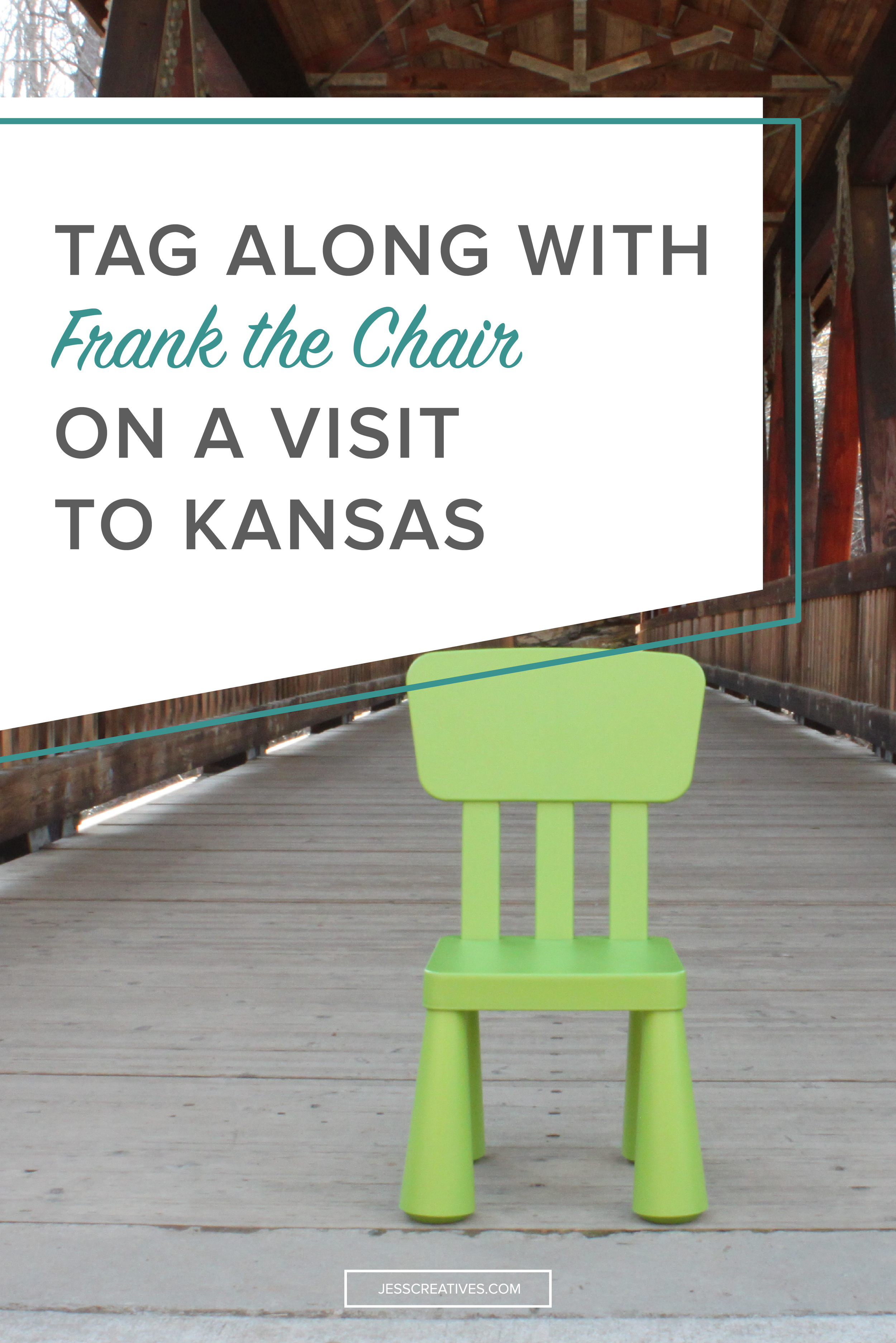 Tag along with Frank the Chair on a visit to Kansas!