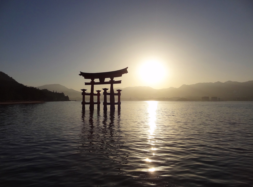   Floating Torii of Itsukushima Shrine  