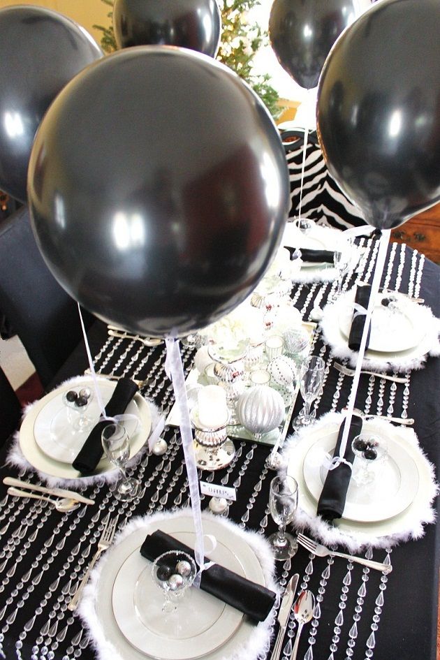 3 super easy and chic last minute new years eve decor ideas