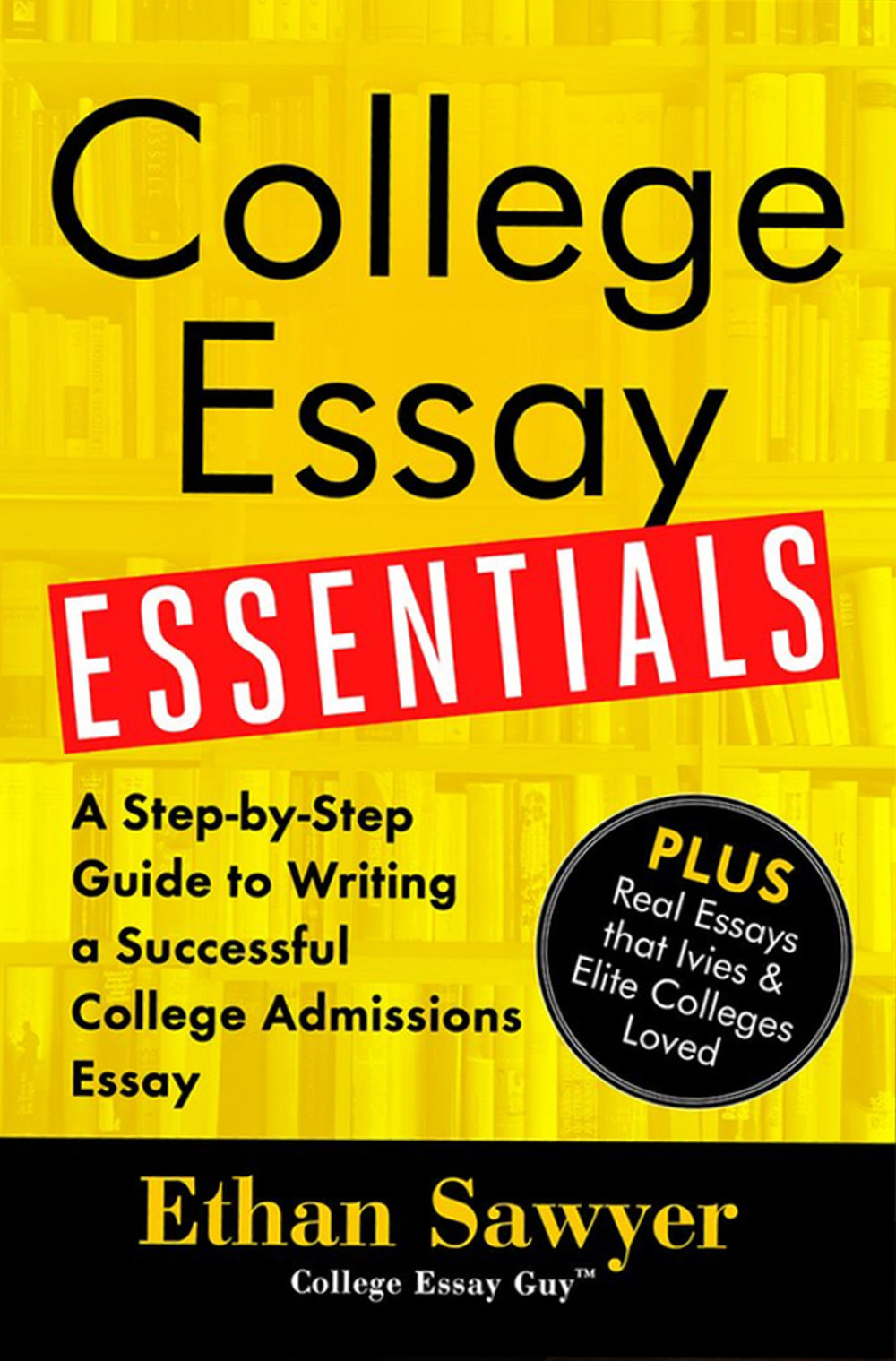 Best college application essay ever books