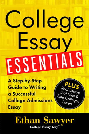 How to write an admission essay book