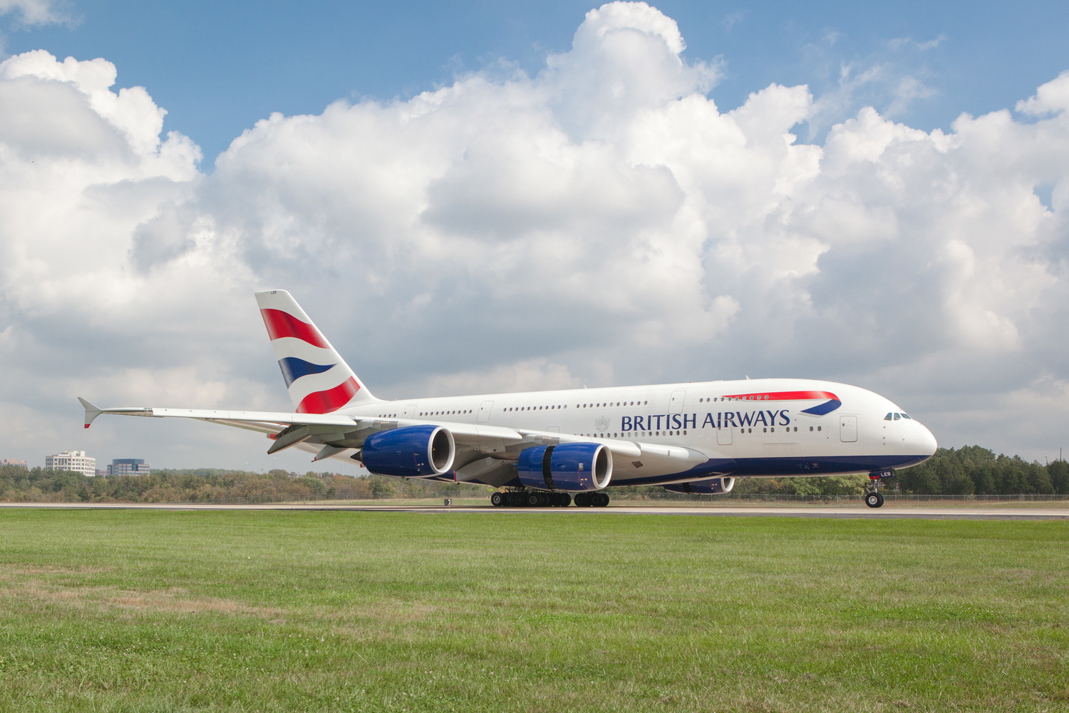 British Airways A380 at Dulles — J. David Buerk - Photography